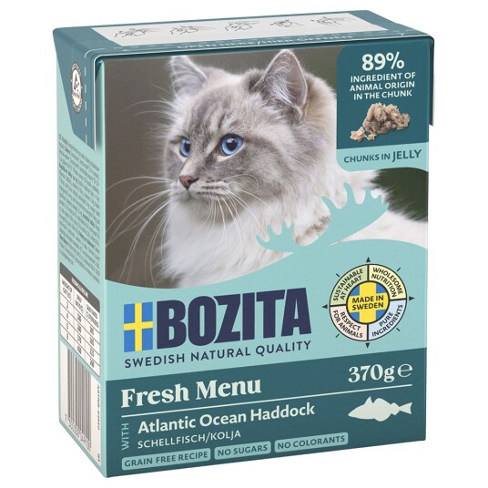 Økonomipakke Bozita Tetra Biter I Gelé 24 X 370 G Skalldyr