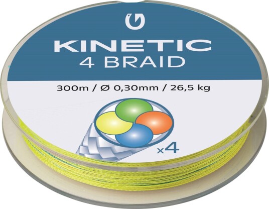 Kinetic 4 Braid 300m Kinetic 4 Braid 300m