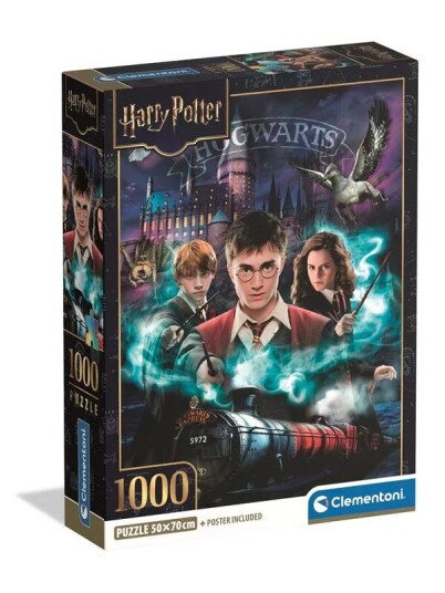 Clementoni Puzzle 1000 Pcs CB High Quality Collection Harry Potter Hogwarts