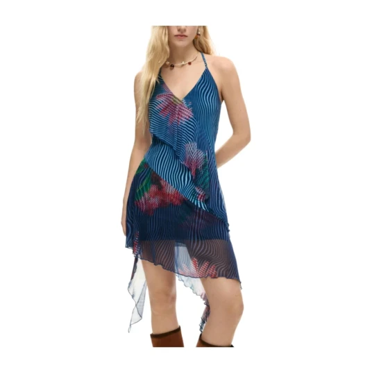 Desigual Vest_Nora 5001 Marine Xs Blue L