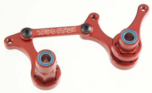 Traxxas 3743X Aluminum Steering Bellcranks Red Rustler Traxxas 3743X Aluminum Steering Bellcranks Red Rustler