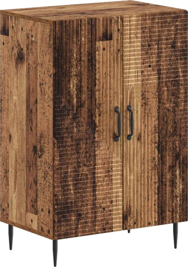 vidaXL Sko Skap HAARLEM 59,5 x 39,5 x 89,5 cm Konstruert tre