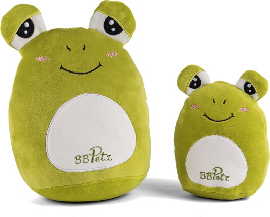 Bb Petz Froskeunger Sett Kosedyr 14 cm Og 20 cm Ekstra Myke Og Søte