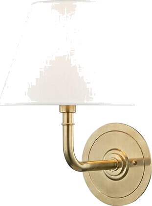 Signature no.1 vegglampe antikk messing