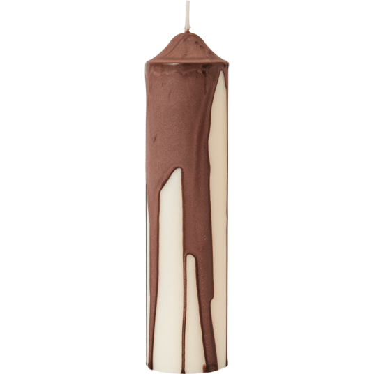 Ferm Living Dryp Kubbelys 20 cm Dark Chocolate Ferm Living Dryp Kubbelys 20 cm Dark Chocolate