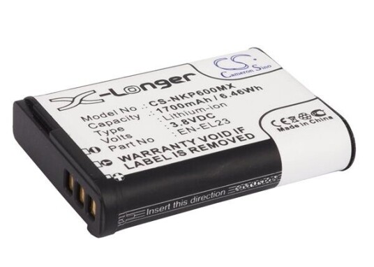 Nikon Coolpix P600 batteri (1700 mAh 3.8 V)