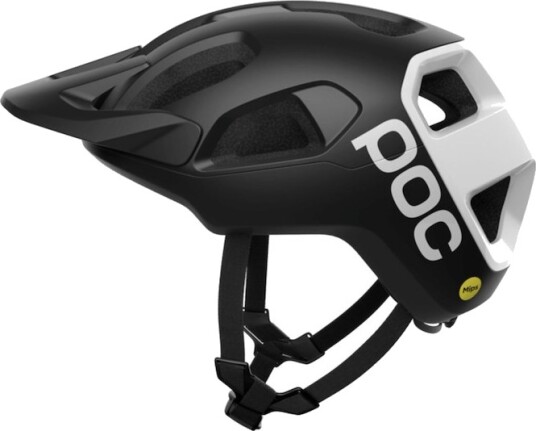 POC Cularis sykkelhjelm uranium black matt/hydrogen white
