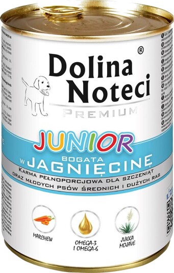 Dolina Noteci Våtfôr Premium Junior Lam 24 X 400 G Dolina Noteci Våtfôr Premium Junior Lam 24 X 400 G