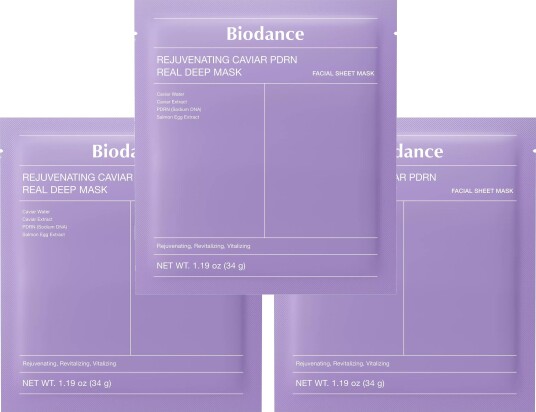 Biodance Rejuvenating Caviar PDRN Real Deep Mask 34 g x 3