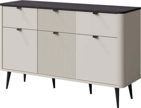 Cucina Skjenk 130x40 cm - Beige/Grå