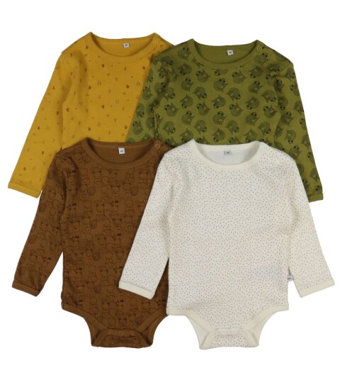 Pippi Body Ls Ao-Printed (4-Pack) - Multi/patterned - 92