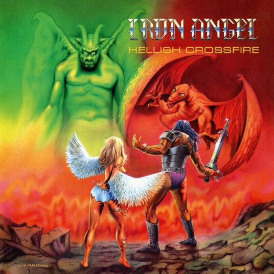 Iron Angel Hellish Crossfire CD