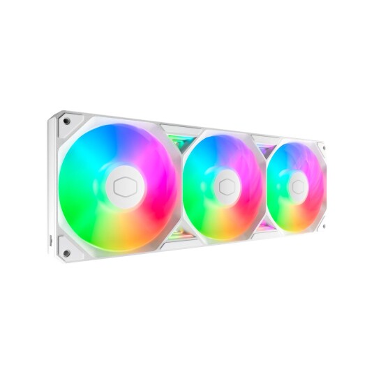 Cooler Master SickleFlow Edge 360 ARGB Hvit Vifte 120mm med RGB-lys