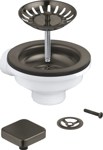 GROHE avløpsventil 1 1/4 t/kv børstet hard grafitt anthracite