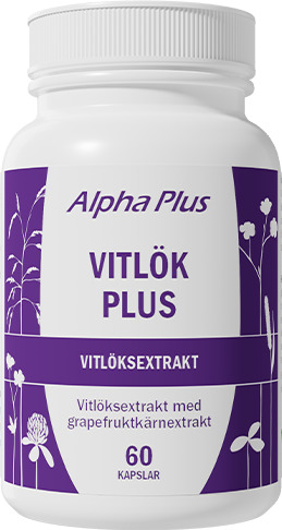 Hvitløk plus 60 kapsler Hvitløk plus 60 kapsler