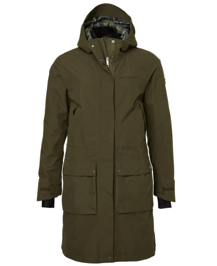 Chevalier Fractus Chevalite Rain Coat Women Tobacco Green Tobacco Green 40W