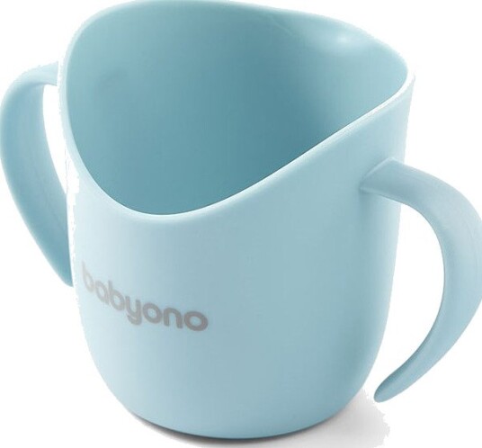 BabyOno 146308 Ergonomisk Treningskopp 6+Mnd Blå
