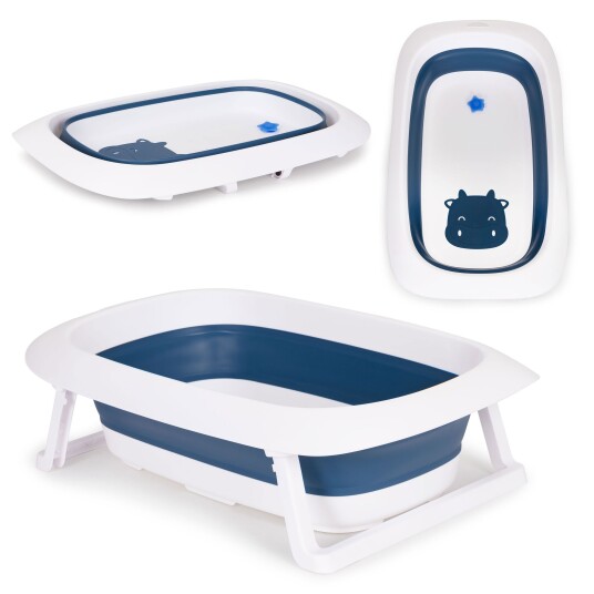 Selgro Sammenleggbar Babybadekar Med Avløp ECOTOYS Ku
