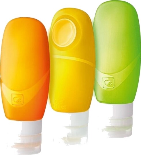Refillflasker Squeezy 100ml 3 Stk Go Travel