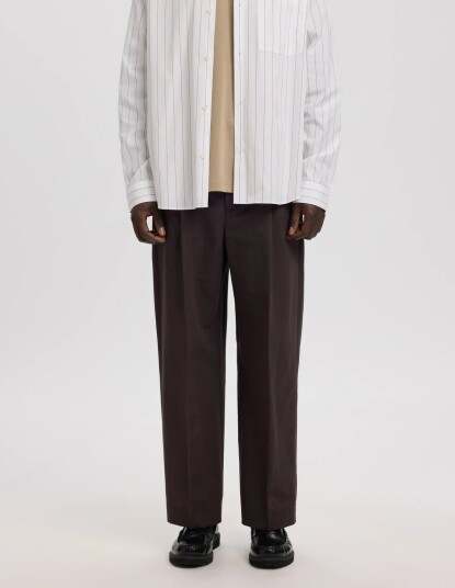 Annarr Anrnorr 261 Linen Blend Trouser Brown 48