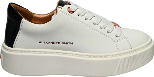 Alexander Smith Dame Sko Hvit 39 EU,