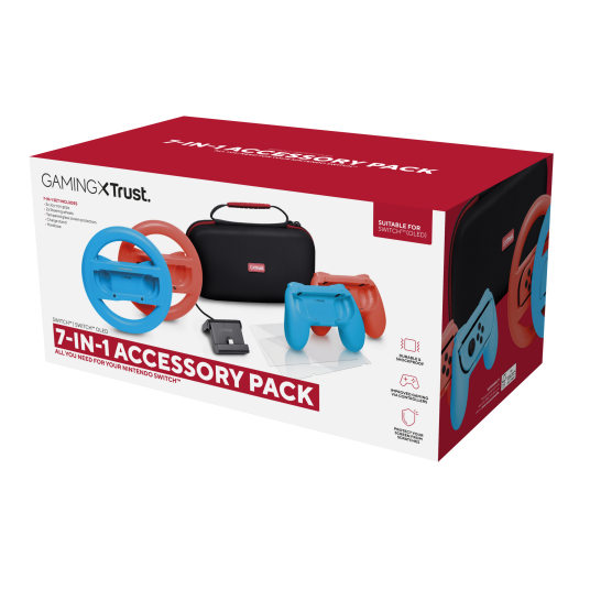 Trust GXT1249 Nintendo Switch tilbehør 7 pakning Trust GXT1249 Nintendo Switch tilbehør 7 pakning