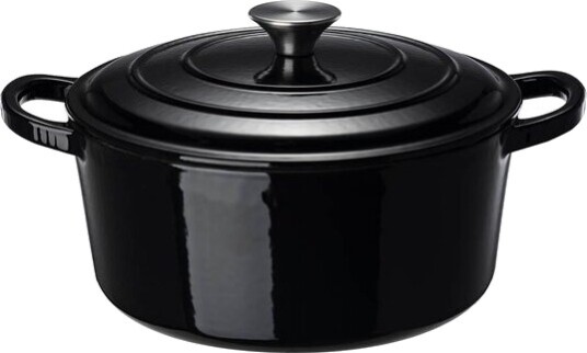 Sabor   Basic støpejernsgryte 4,2L svart