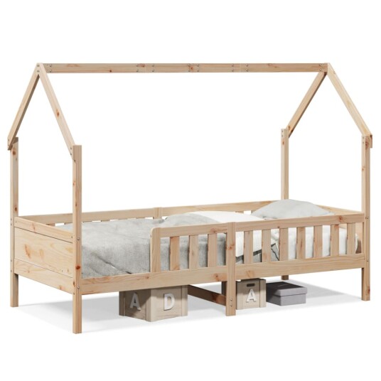  Barnesengeramme hus 90x190 cm heltre furu 8721102851827