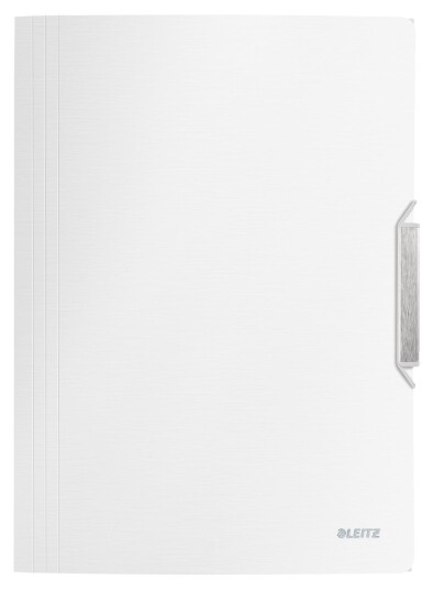 LEITZ 3 Flap Folder Style PP A4 Arc.Whit