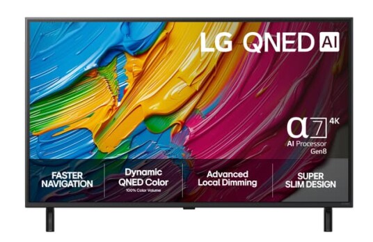 LG 43" QNED 4K Smart TV 43QNED80A6A