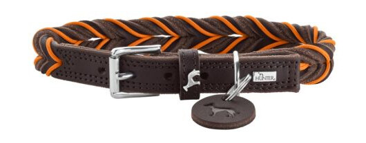 Hunter Dogcollar Solid Education Cord M-L