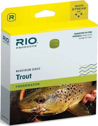 Rio MainStream Trout Intermediate WF fluesnøre - #6