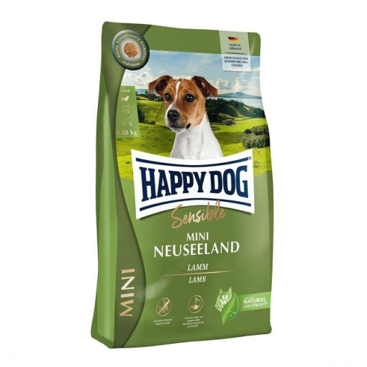 Happy Dog Sensible Mini Hundefôr Lam og Ris 4 kg