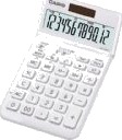 Casio JW-200SC - Skrivebordskalkulator - 12 sifre - solpanel, batteri - hvit