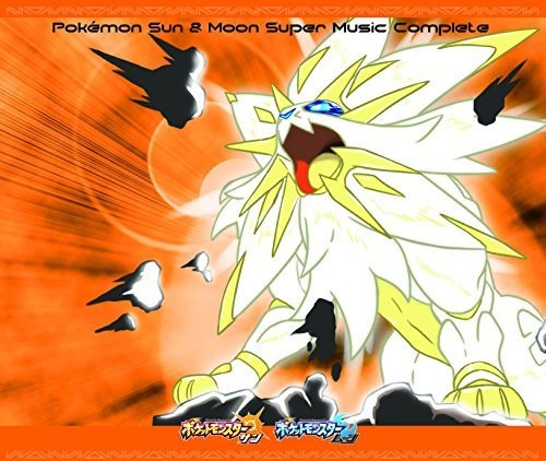 Nintendo 3ds Pokemon Sun & Moon Super Music Filmmusikk Nintendo 3ds Pokemon Sun & Moon Super Music / Ost CD