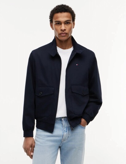 Tommy Hilfiger Cotton Harrington Navy XXL Tommy Hilfiger Cotton Harrington Navy XXL