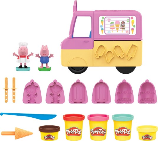 Hasbro Play-Doh Peppa's Ice Cream-lekesett
