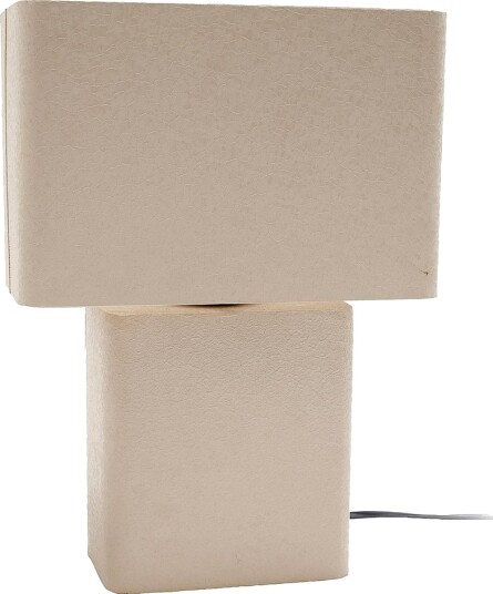 Leitmotiv Bordlampe Boaz Recto Grå Bordlamper