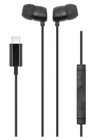 Linocell Bullets USB-C-hodetelefoner Svart Linocell Bullets USB-C-hodetelefoner Svart