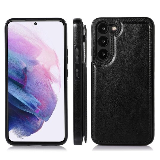 Expressvaruhuset Samsung S23 Støtsikker Deksel Kortholder 3-Pocket Flippr