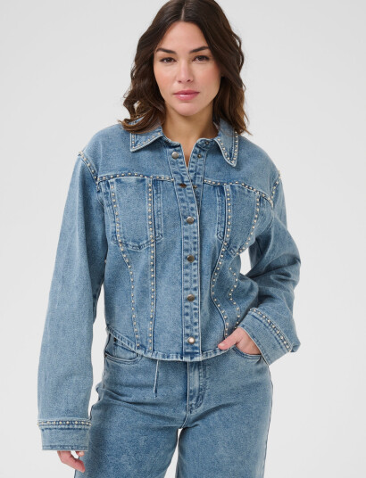 Kaffe Kadorina Denim Shirt - Blue - 40 Kaffe Kadorina Denim Shirt - Blue - 40