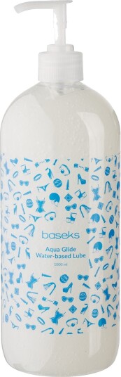 baseks Aqua Glide Vannbaseret Glidemiddel 1000 ml Klar