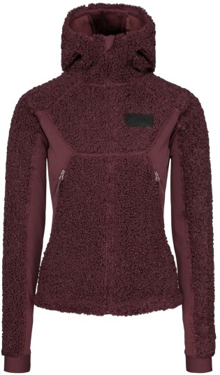 Johaug Sway Pile Jacket Dame Brownish Red L