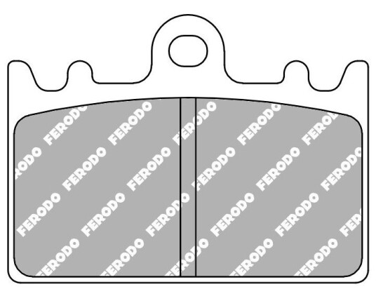 Bremseklosser FERODO FDB741P