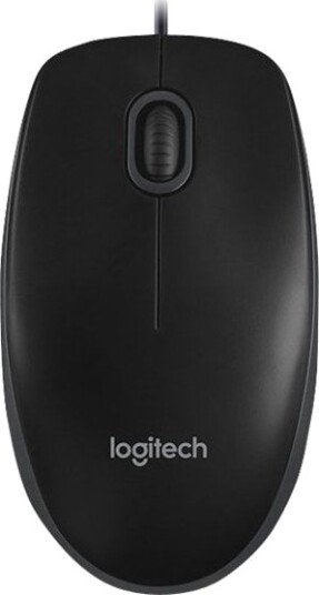 Logitech B100 Optisk Mus Svart 910-003357