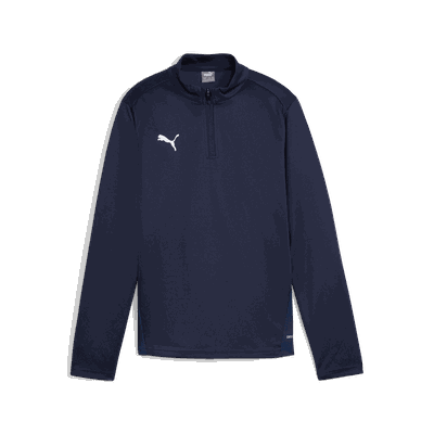 Puma teamGOAL Training 1/4 Zip Top treningsgenser junior Blue 164