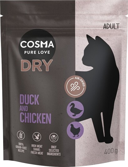 Cosma Tørrfôr Tørrfôr And Og Kylling 400 G Cosma Tørrfôr Tørrfôr And Og Kylling 400 G