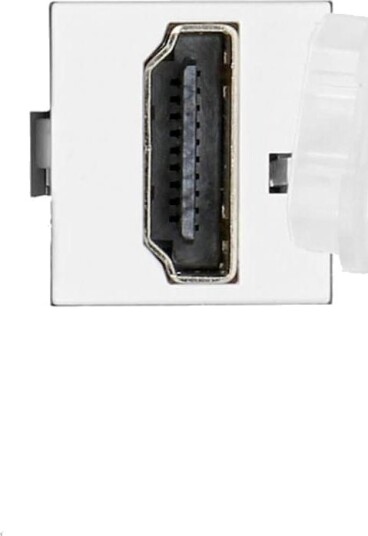 Orno Noen Hdmi Modulær Veggkontakt 22,5X45 Mm Hdmi Med Beskyttelsesdeksel Hvit Orno Noen Hdmi Modulær Veggkontakt 22,5X45 Mm Hdmi Med Beskyttelsesdeksel Hvit