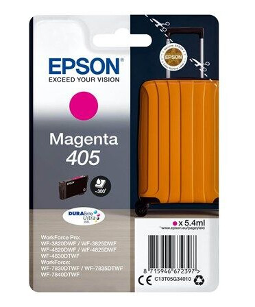 Epson 405 - magenta - original - ink cartridge - Blekkpatron Rd Epson 405 - magenta - original - ink cartridge - Blekkpatron Rd