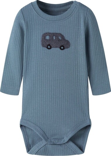 Name It Body I/e NbmOlander Blue Mirage Name It 1½ år (86) Langermet Body Blå Lyseblå